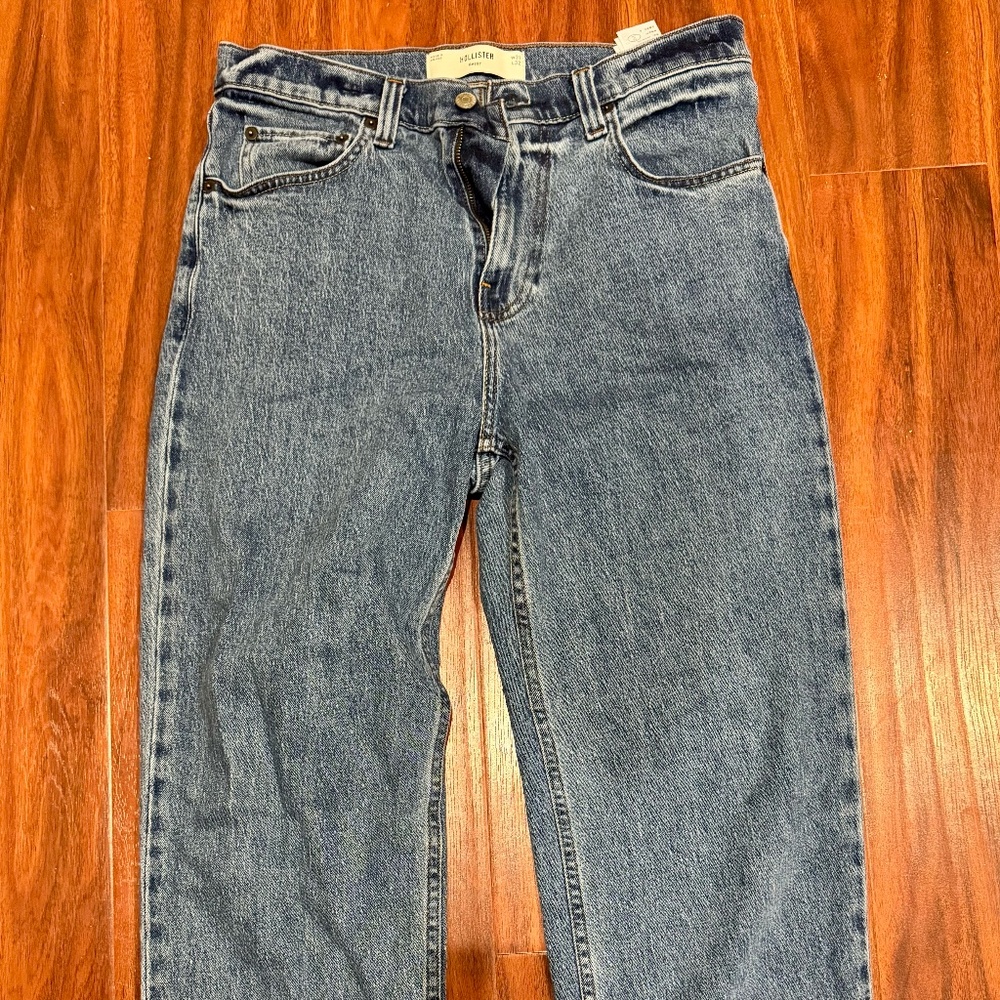 Hollister Baggy Medium-Wash Jeans 31x32
